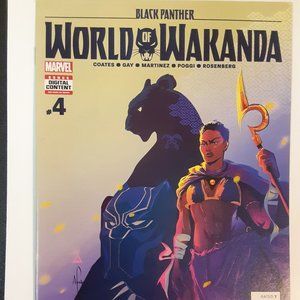 BLACK PANTHER WORLD OF WAKANDA #4 (2016) WRITTEN BY TA-NEHISI COATES AND R. GAY